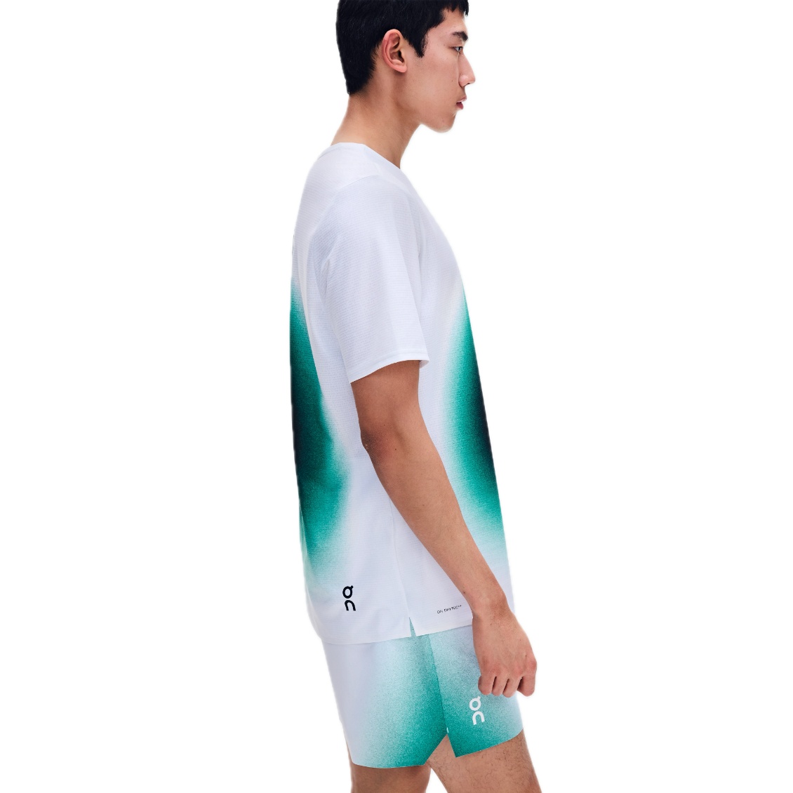On กางเกงเทนนิสผู้ชาย Men's 5" Court Shorts Swing | White | Neem ( 1MG31295294 ) - Image 3