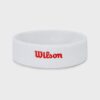 Wilson แถบรัดศีรษะเทนนิส Terry Logo Headband | Bright White / Infrared ( WU00019511WTAOS ) - Image 2