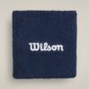 Wilson ปลอกรัดข้อมือเทนนิสแบบสั้น Terry Logo Wristband 2-Pack | Navy ( WU00022331DBCOS ) - Image 3